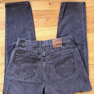 Lee Riveted Women's Brown High Waist Jeans